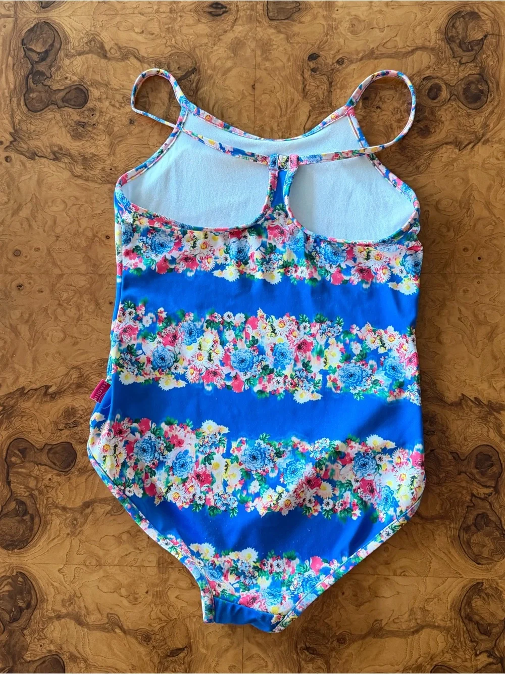 Seafolly One Piece Floral Swimsuit Girls Size 8